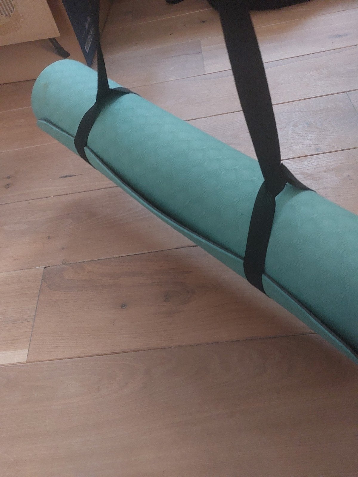 Sportmat / Yogamat - Groen, Ophalen, Gebruikt