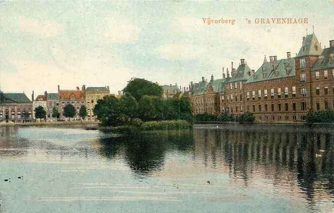 301-115-025 Den Haag Vijverberg, Verzenden, Voor 1920, Zuid-Holland