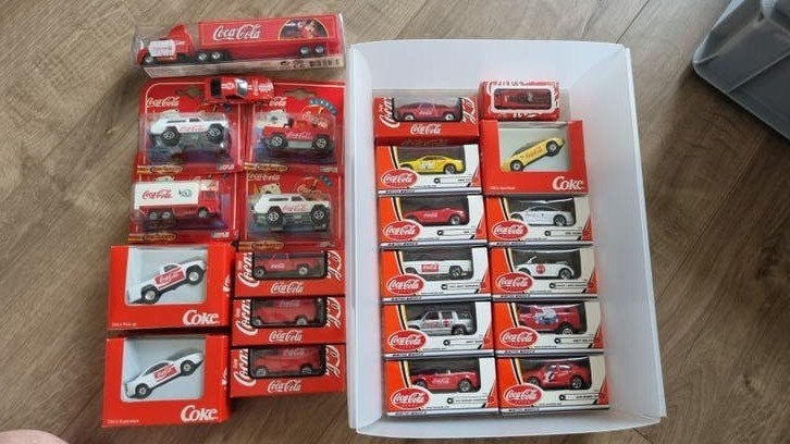 Lot Coca-Cola modelauto's matchbox, Ophalen of Verzenden, Nieuw