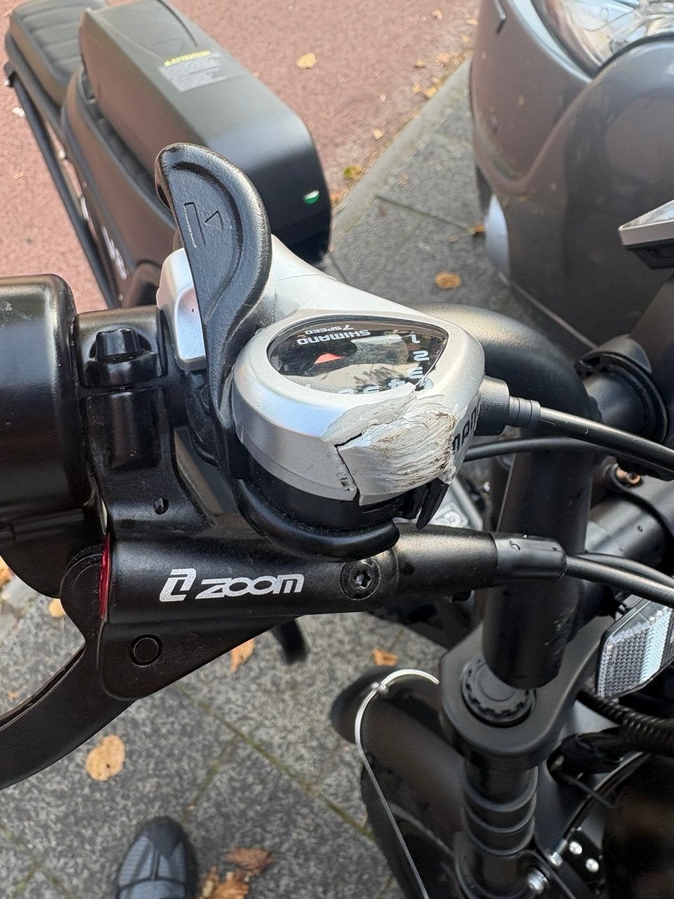 Elektrische Fatbike met 2 accu's - Goede staat, Fietsen en Brommers, Ophalen, Gebruikt