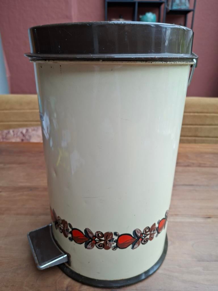 Vintage Brabantia pedaalemmer - Retro design, Ophalen of Verzenden