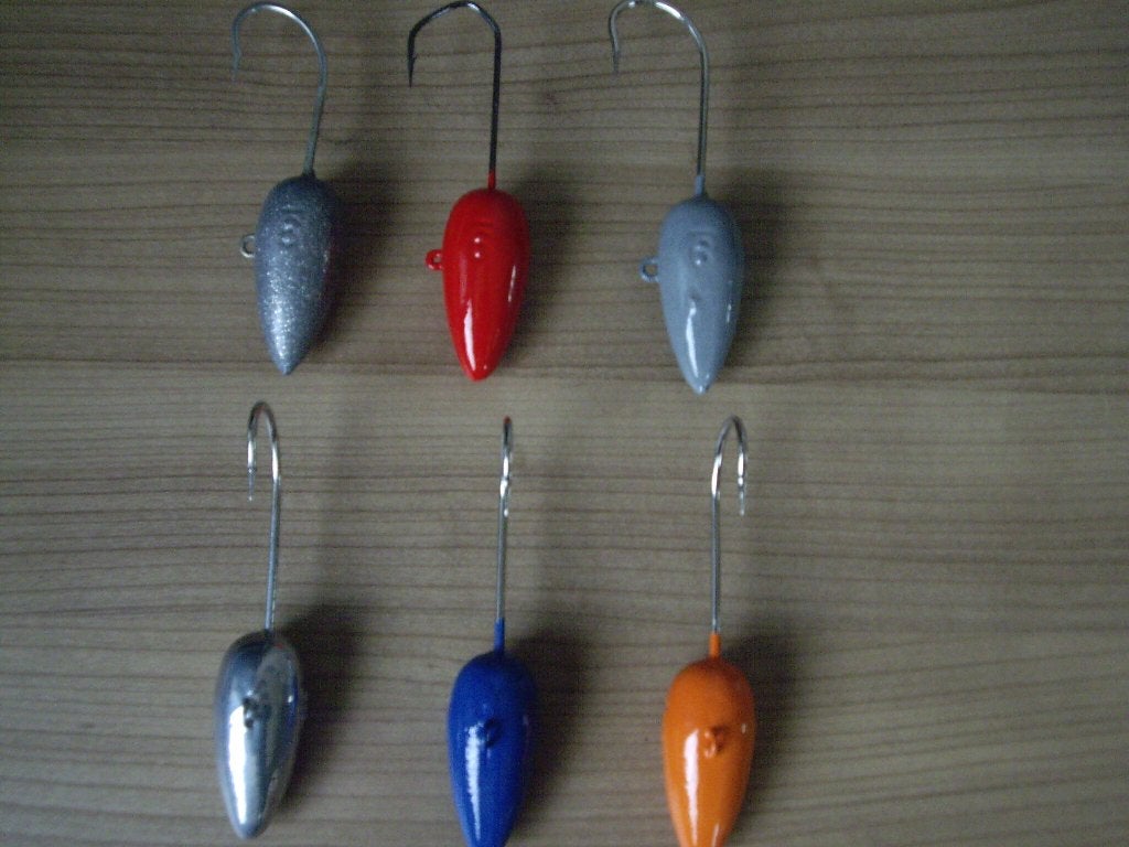 ovalen loodkoppen in 265gr, per 6 stuks voor 15€, Ophalen of Verzenden, Nieuw, Dobber of Lood