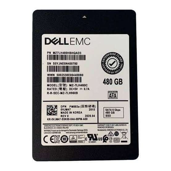 Samsung PM883a 480GB sata ssd (3 op vorraad), Intern, Samsung, Gebruikt, Ophalen of Verzenden