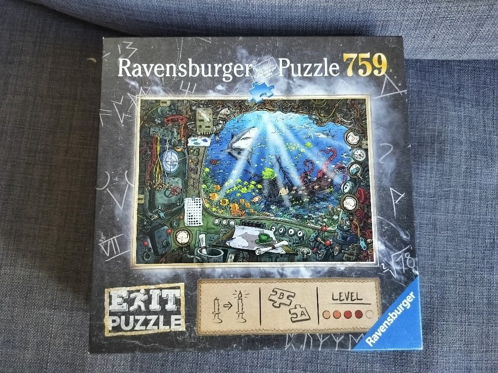 Ravensburger EXIT Puzzel / Puzzle, Ophalen, 500 t/m 1500 stukjes, Zo goed als nieuw