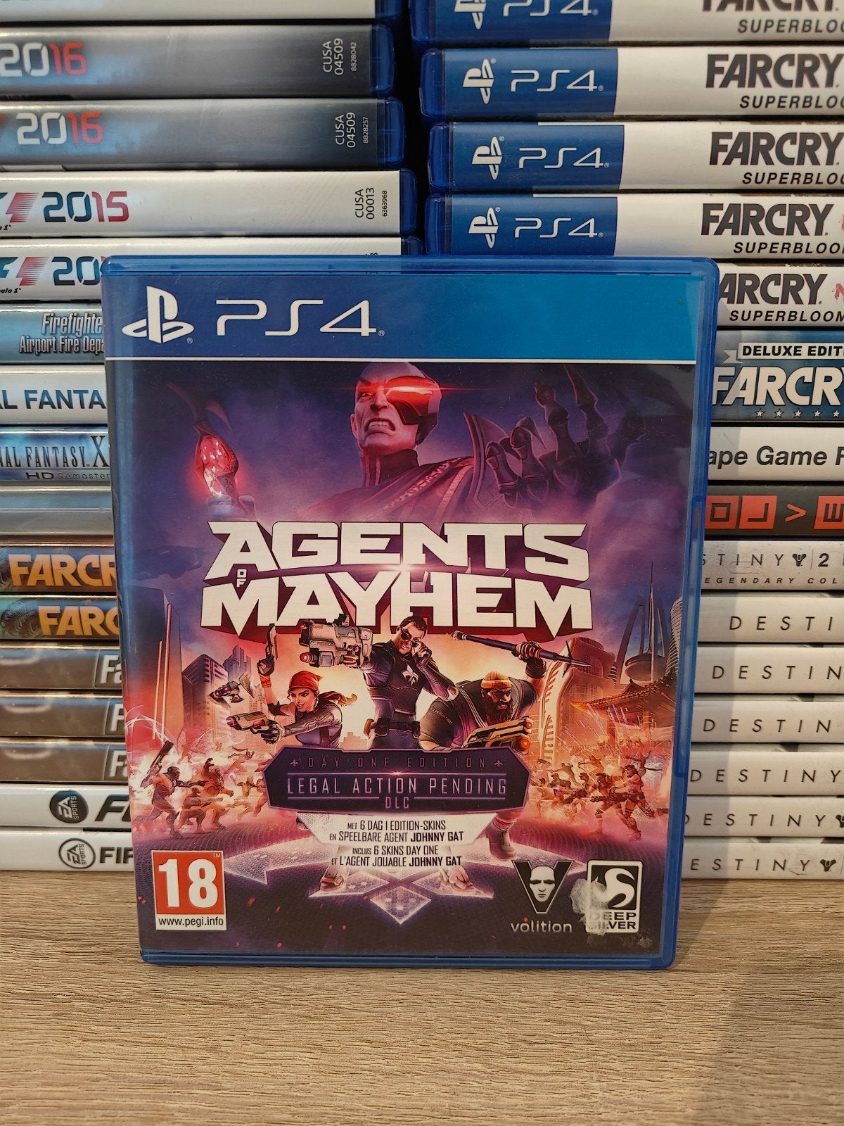 agents of mayhem playstation 4, 1 speler, Ophalen of Verzenden, Zo goed als nieuw, Vanaf 3 jaar