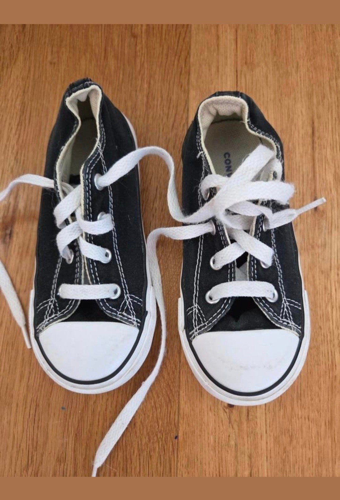 Converse sneakers mt 25 - Zwart, Gebruikt, Converse, Jongen of Meisje, Schoenen