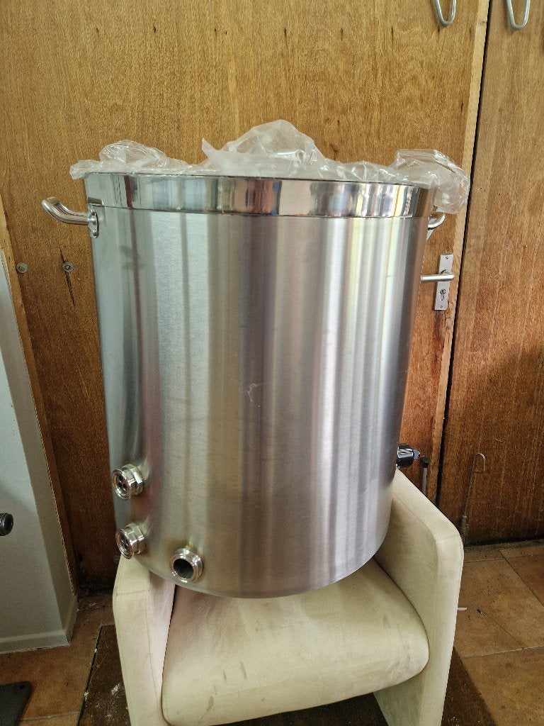 200liter pan, kookketel maischketel, herms, Ophalen, Nieuw