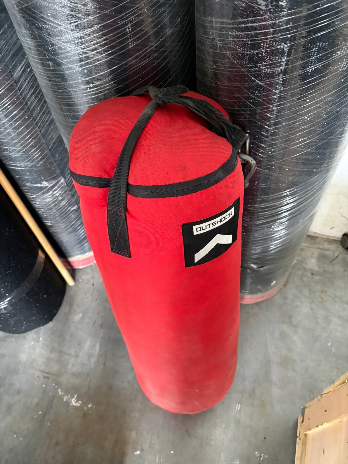 Bokszak 100 cm, Sport en Fitness, Ophalen, Outshock, Gebruikt, 100 cm