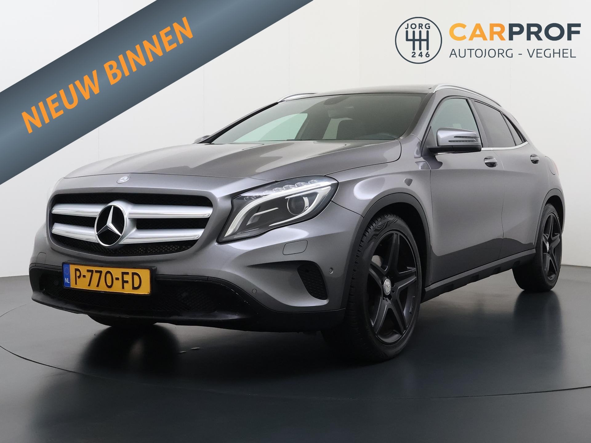 Mercedes-Benz GLA-klasse 200 Prestige Panoramadak ECC Camera, Voorwielaandrijving, Gebruikt, Bedrijf, Handgeschakeld