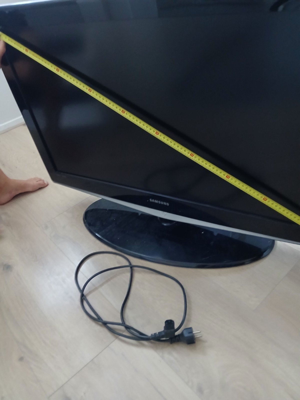 Samsung LCD TV 94 cm - Goede staat, Ophalen, Gebruikt, 50 Hz, 80 tot 100 cm