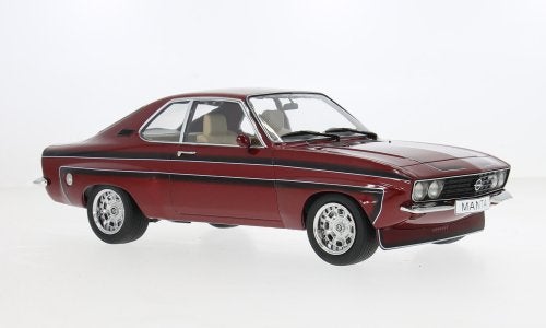 Opel Manta A Irmscher, donkerrood, 1974, 1:18, Nieuw, Ophalen of Verzenden, China, Modelcargroup.com