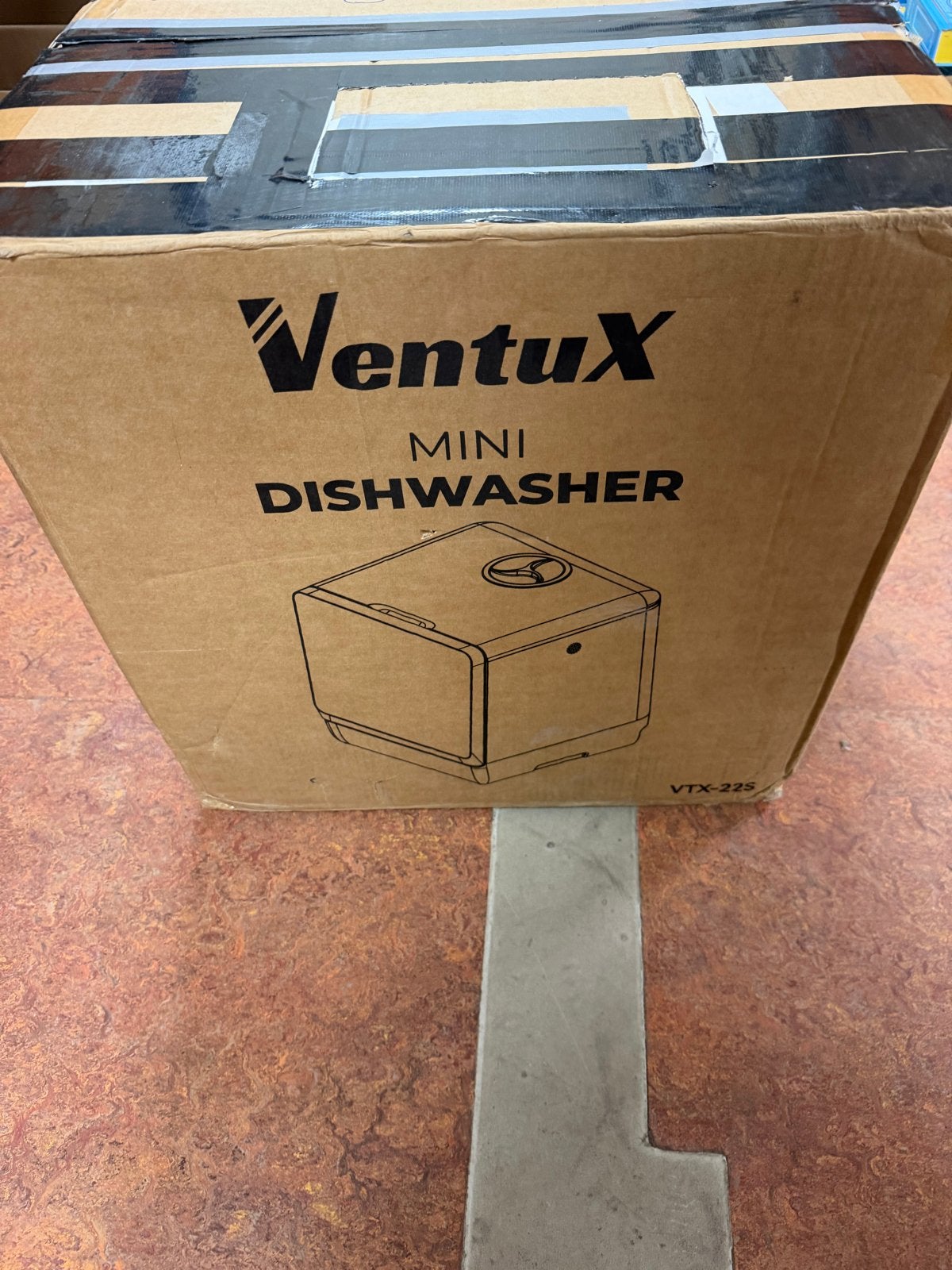 Ventux Mini Vaatwasser VTX-225, Witgoed en Apparatuur, Ophalen, Gebruikt, Minder dan 85 cm, 45 tot 60 cm