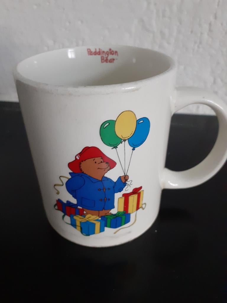 Beertje Paddington mok van Douwe Egberts, Ophalen of Verzenden, Zo goed als nieuw, Overige stijlen, Kop(pen) en/of Schotel(s)