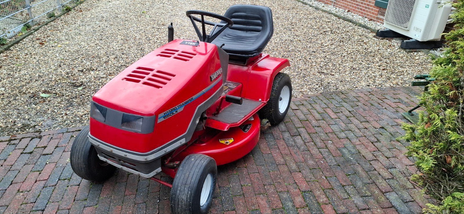 zitmaaier gras maaier, Ophalen, Gebruikt, Elektrische starter, 90 tot 120 cm