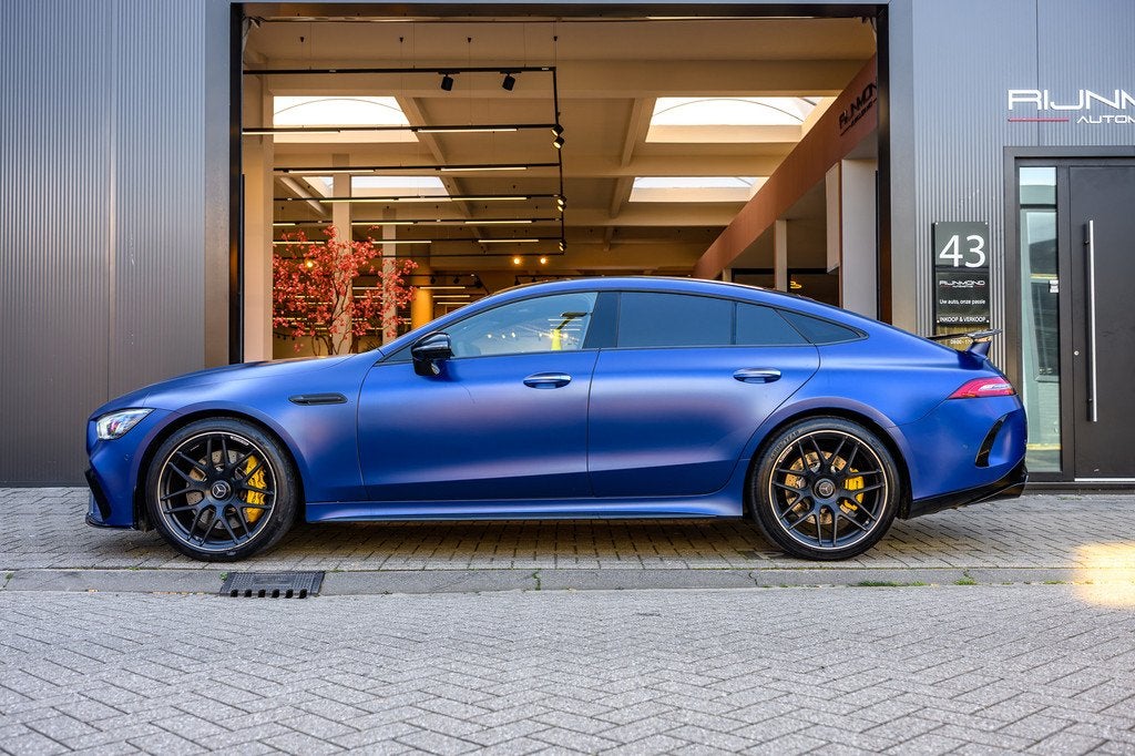 Mercedes-Benz AMG GT 4-Door Coupe AMG 63 S 4MATIC+ EX BPM!, Automaat, Gebruikt, Blauw, Leder