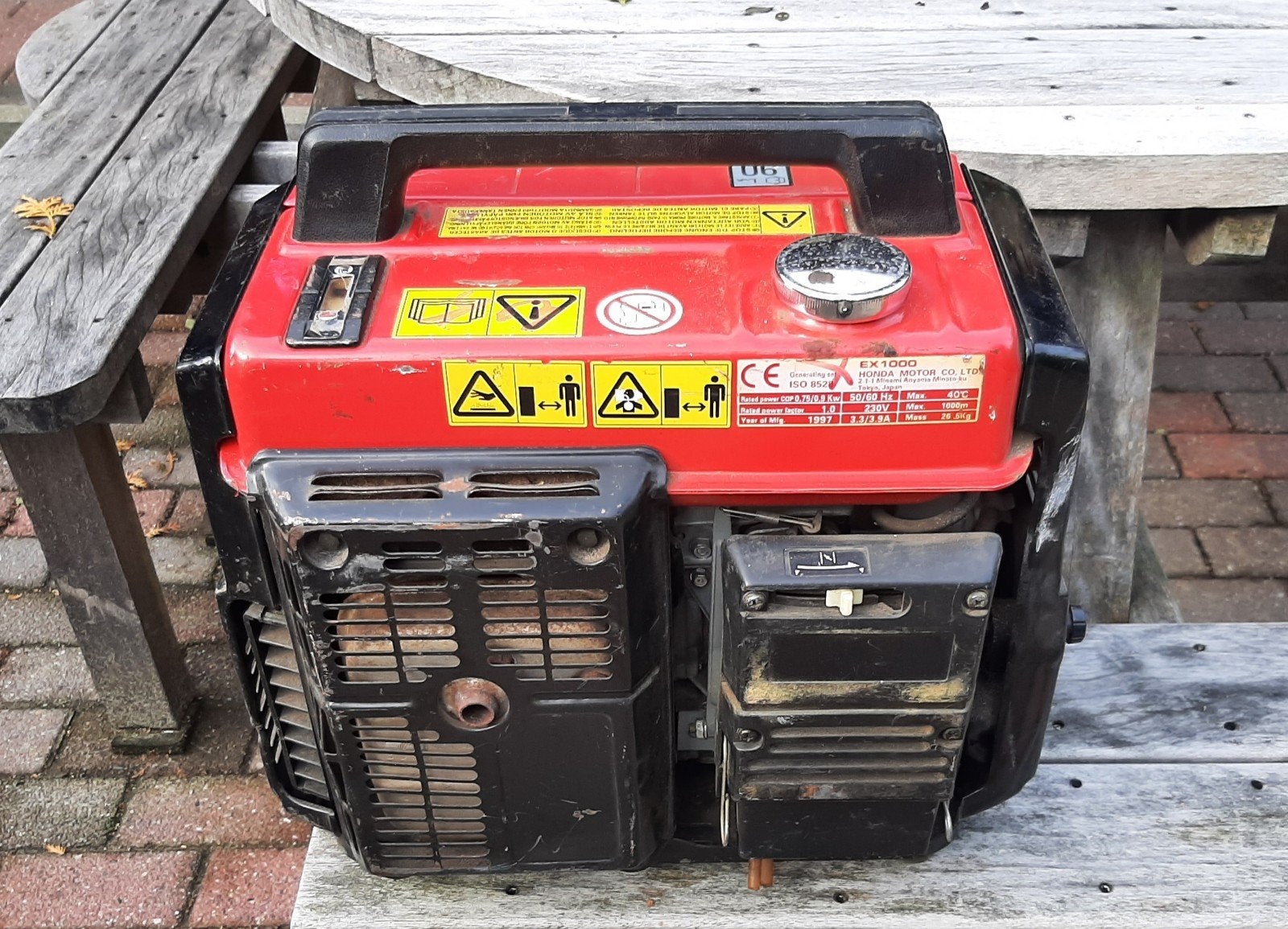 Honda   aggregaat, Ophalen, Gebruikt, Minder dan 5 kVA, Benzine