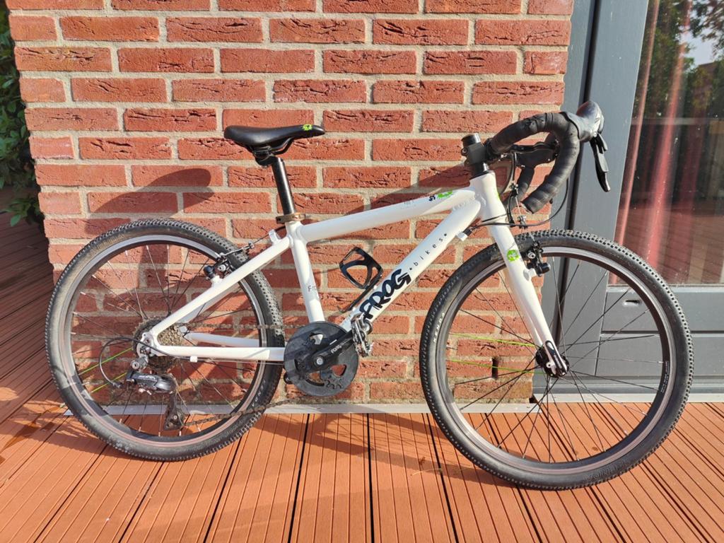 Frog 58 Kinder Cyclocross Racefiets 9 versnellingen, Minder dan 10 versnellingen, Minder dan 49 cm, Zo goed als nieuw, Ophalen