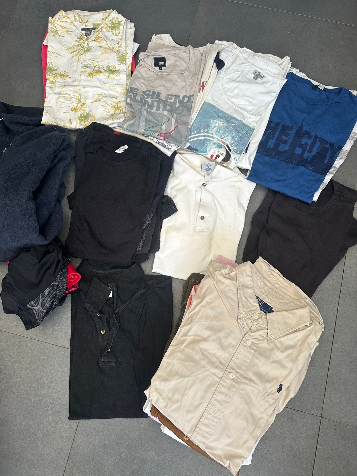 Mannen kleding maat L/ XL, Ophalen, Zo goed als nieuw, Maat 56/58 (XL), Blauw