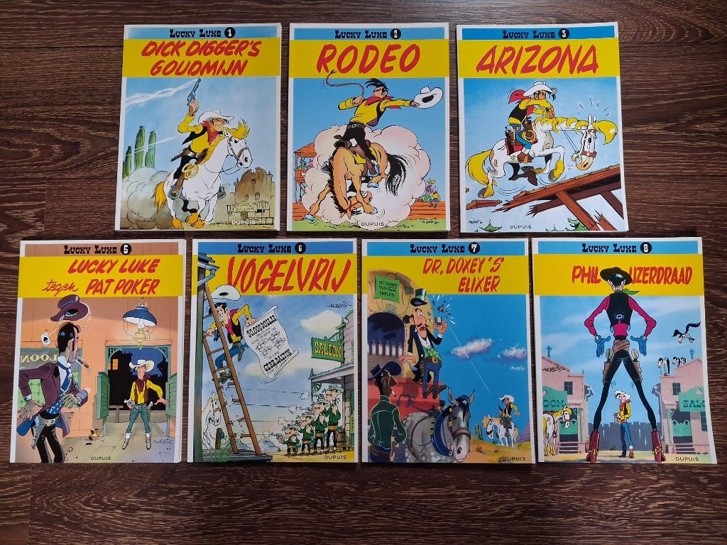 Complete reeks Lucky Luke, Boeken, Stripboeken, Complete serie of reeks, Ophalen, Nieuw, Morris & Goscinny