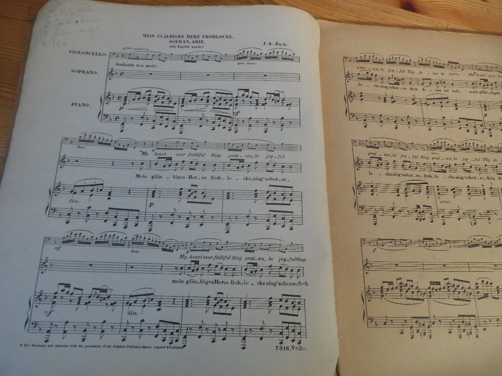 J.s. Bach - mein glaubiges herz frohlocke, Gebruikt, Klassiek, Ophalen of Verzenden, Artiest of Componist