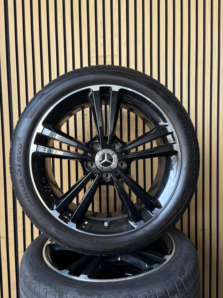 Originele 18” Mercedes A B CLA W177 W247 C118 Zomerbanden, Auto-onderdelen, Banden en Velgen, 18 inch, Gebruikt, ., Banden en Velgen