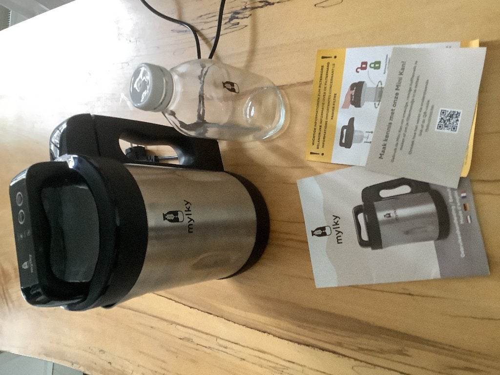Melk maker, Overige typen, Verzenden, Zilver, Zo goed als nieuw