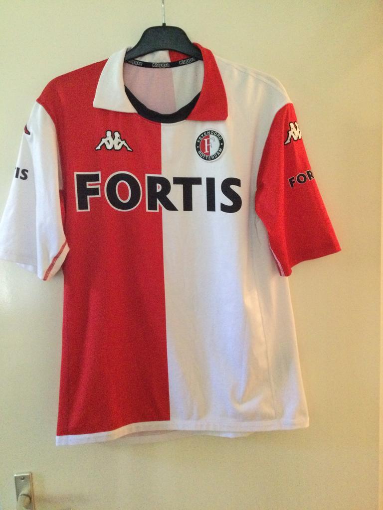 Feyenoord Shirt Fortis, Maat XL, Ophalen of Verzenden, Zo goed als nieuw, Shirt
