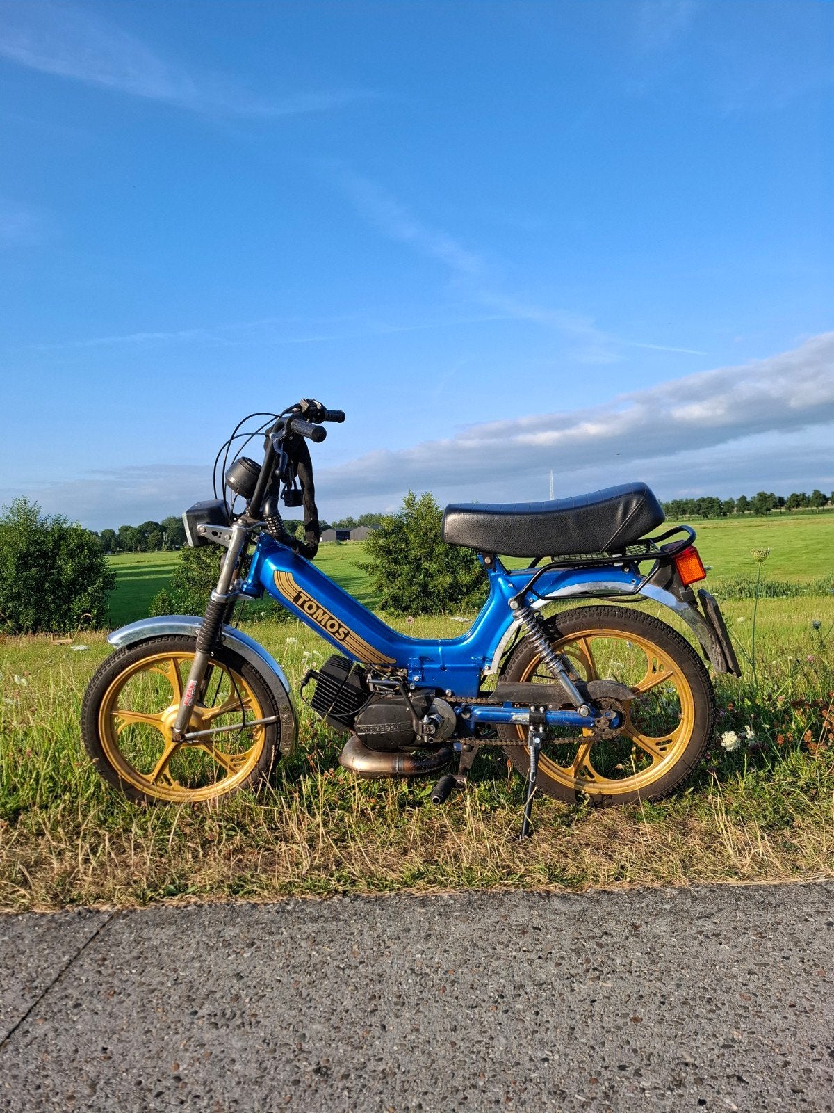 Unieke Tomos A35 met blauw kenteken, Ophalen, Standard