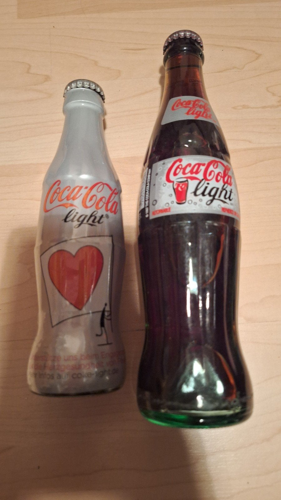 Coca-Cola Light Flesjes - Duitsland & Mexico, Ophalen, Zo goed als nieuw