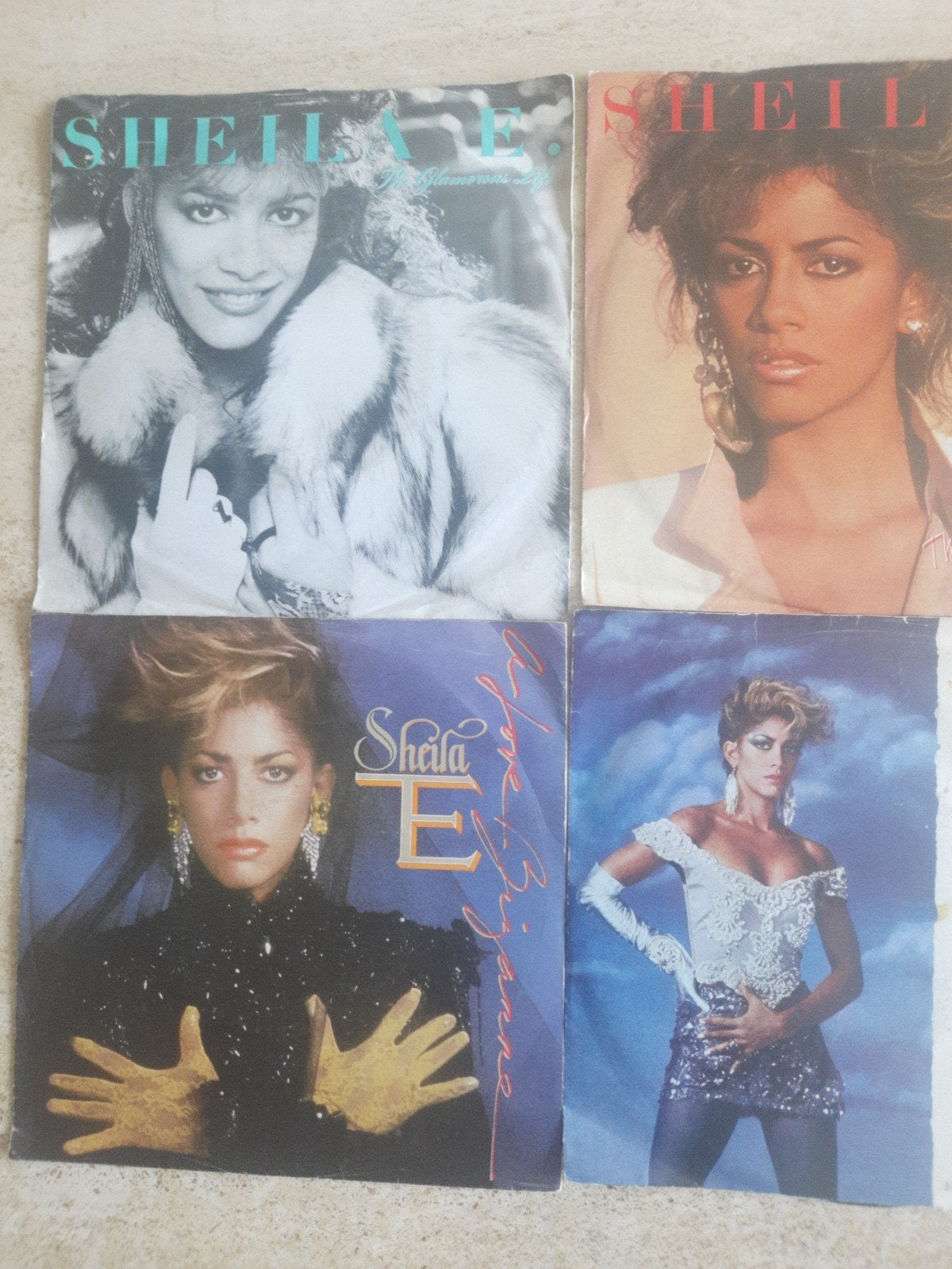 4x vinyl singels Sheila E, Ophalen of Verzenden
