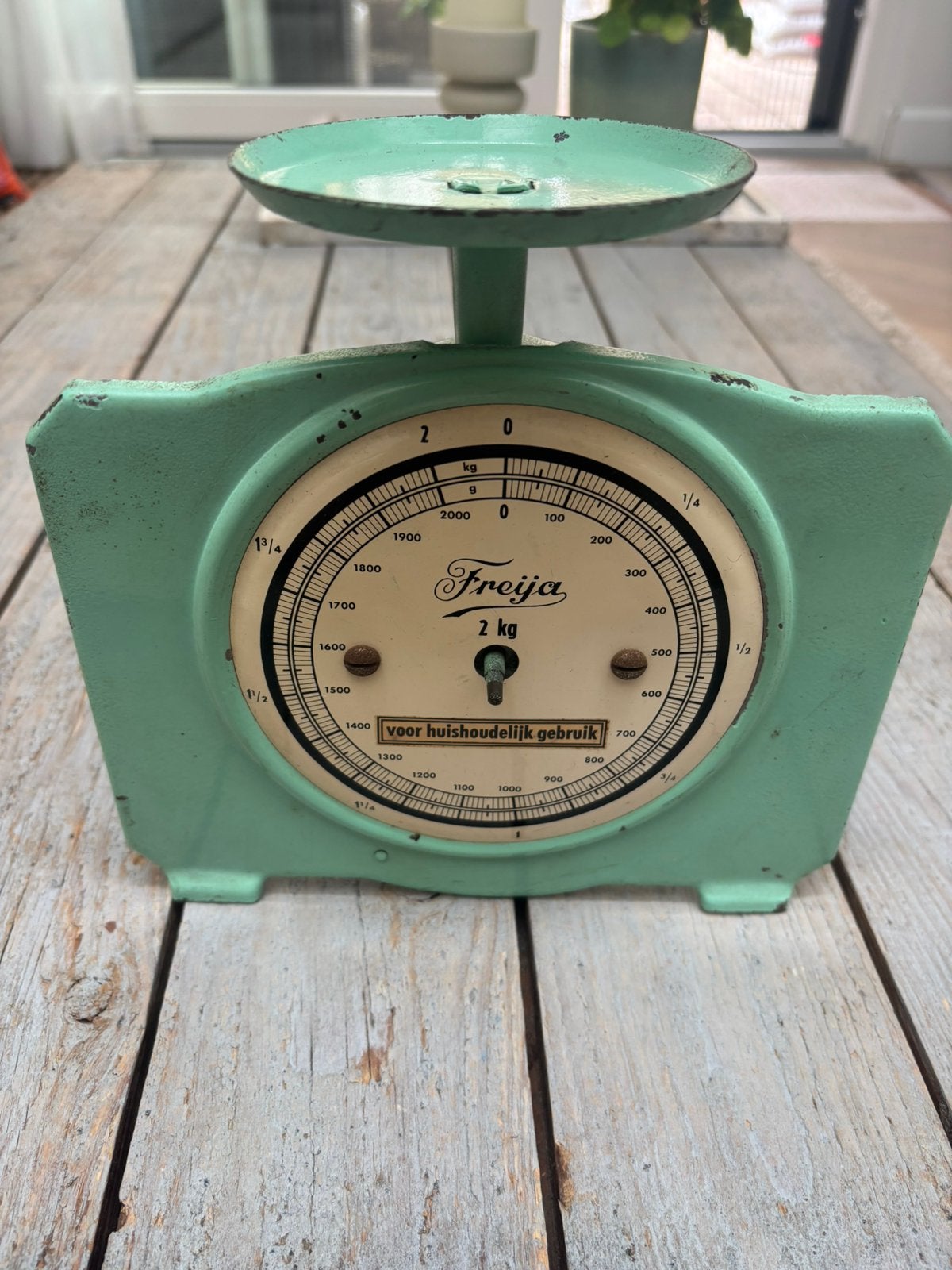 Freija keukenweegschaal, Ophalen, Keukenweegschaal, 1 tot 500 gram, Gebruikt