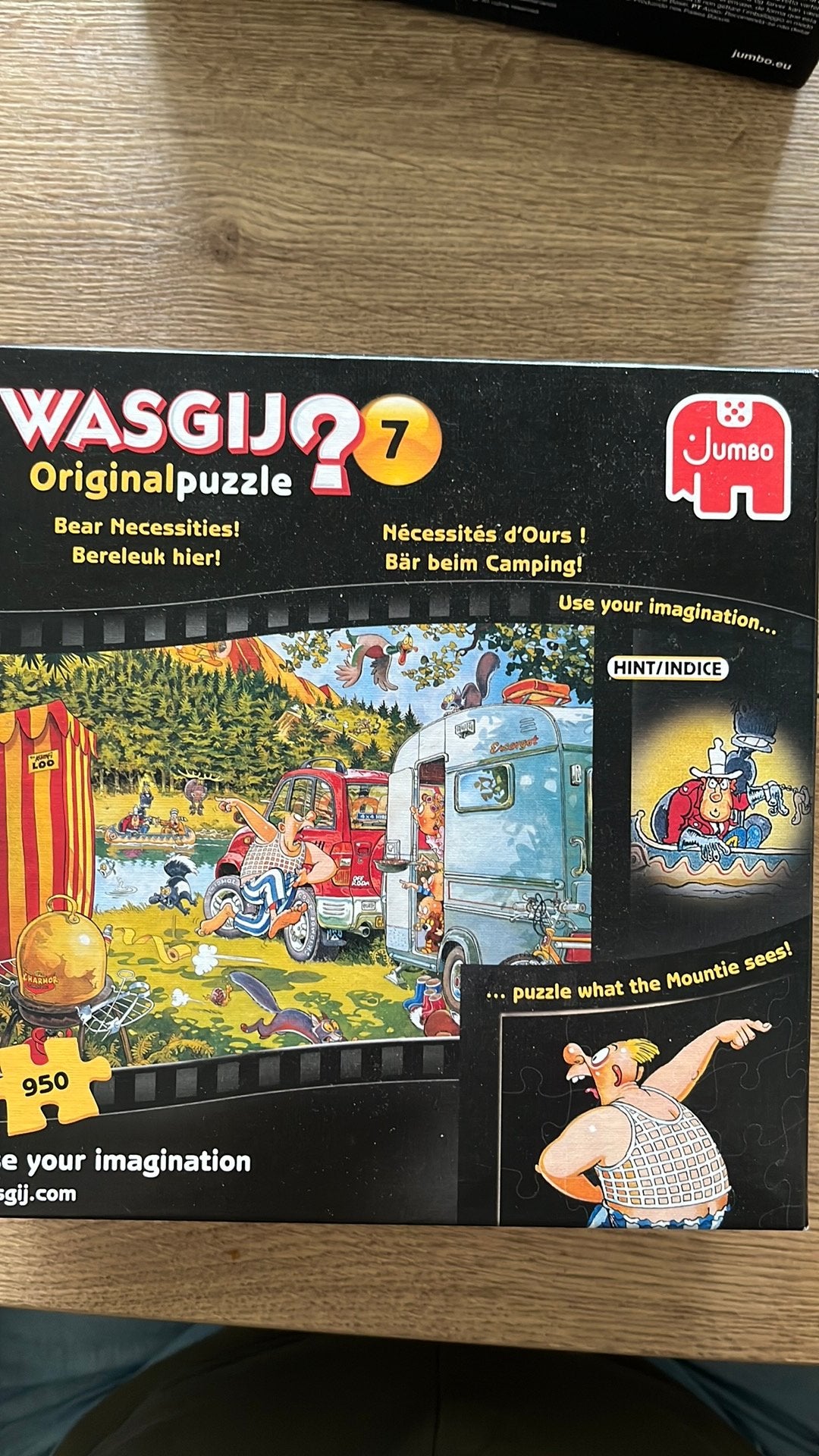 Wasgij Original puzzel nr 7 (Bereleuk hier!), Ophalen, 500 t/m 1500 stukjes, Zo goed als nieuw