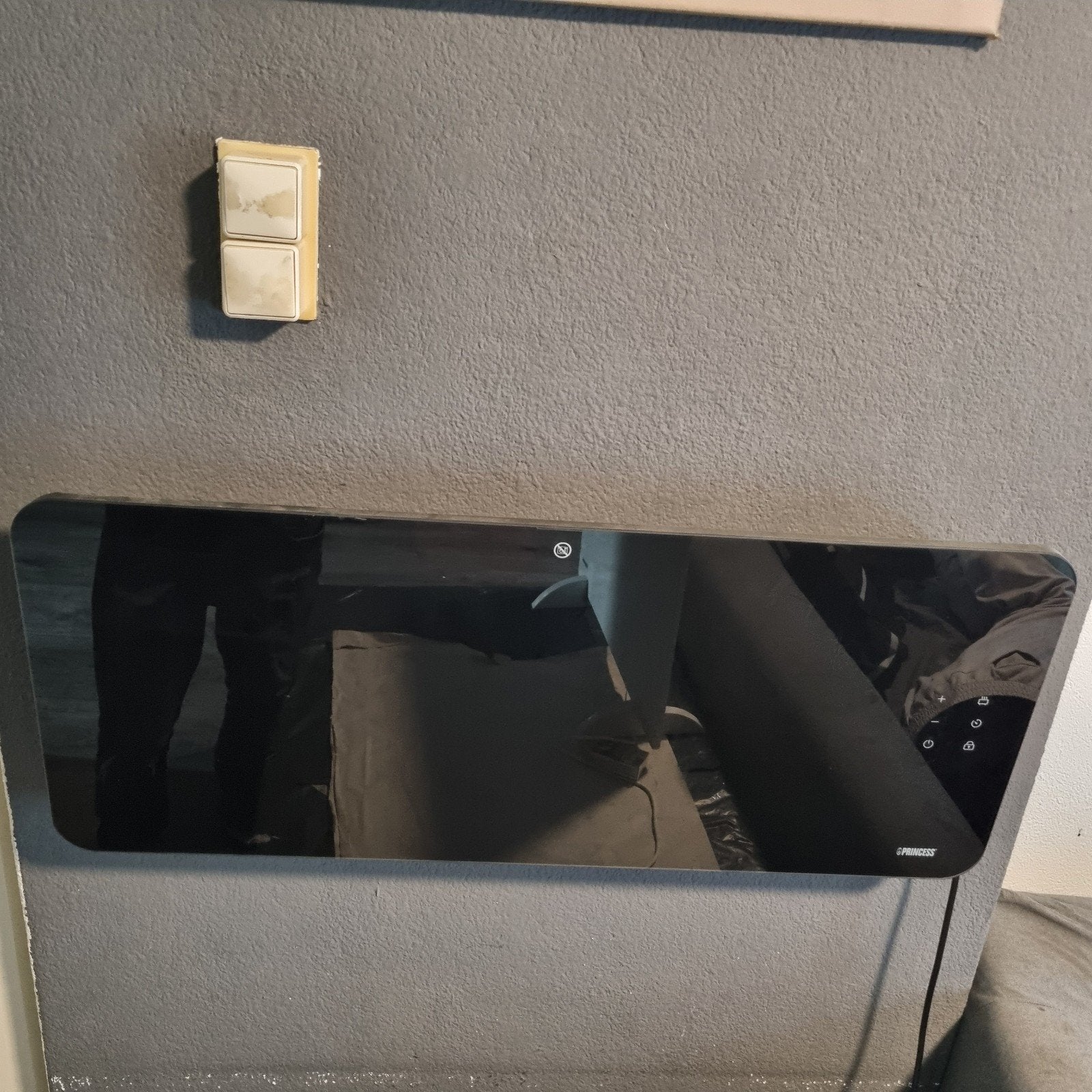 Glazen verwarmings paneel  Elektrisch met Wifi van princess, Ophalen, Elektrisch, Overige soorten
