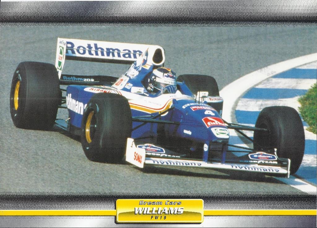 Ma430 foto williams fw 19, Ophalen of Verzenden, 1980 tot heden, Zo goed als nieuw, Overige onderwerpen