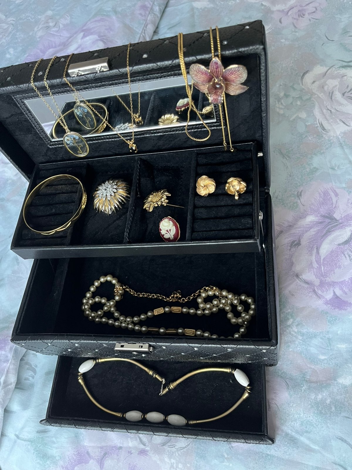 Koffer met sieraden, Ophalen of Verzenden, Zo goed als nieuw