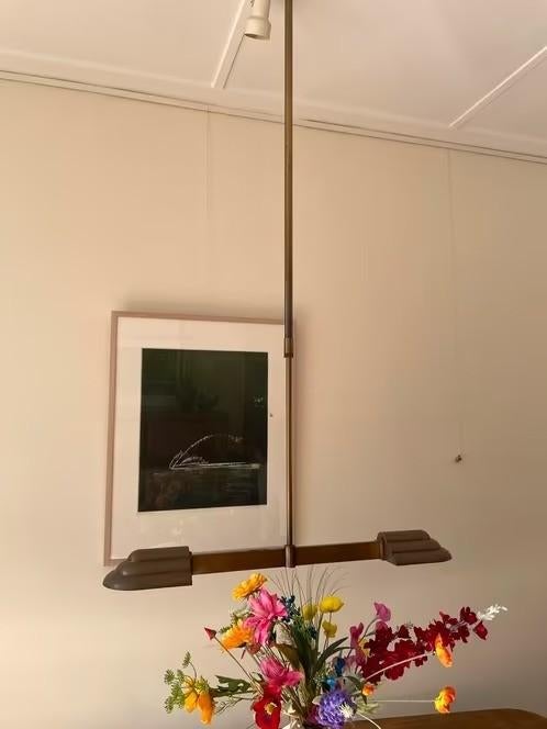 Vintage hanglamp, Relco, Ophalen, Zo goed als nieuw, Metaal, Minder dan 50 cm