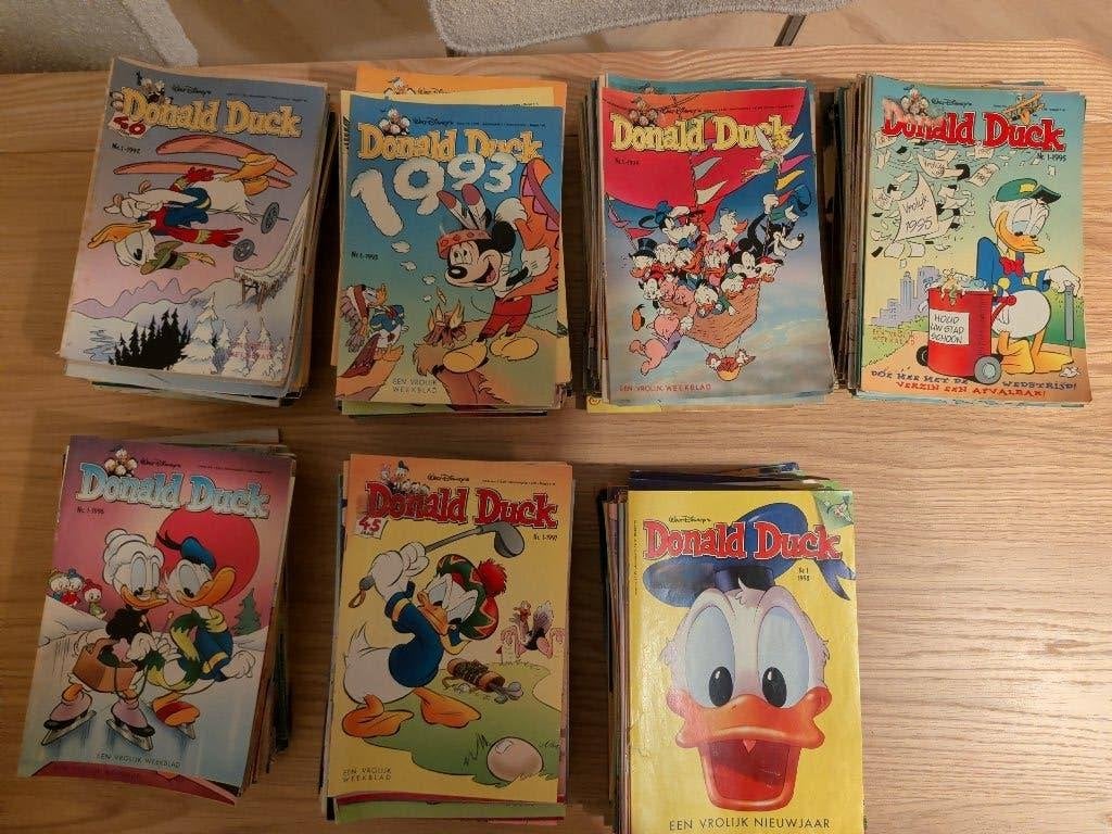 Donald Ducks complete jaargangen 1992 t/m 1998 met bijlagen, Boeken, Complete serie of reeks, Ophalen, Gelezen, Donald Duck