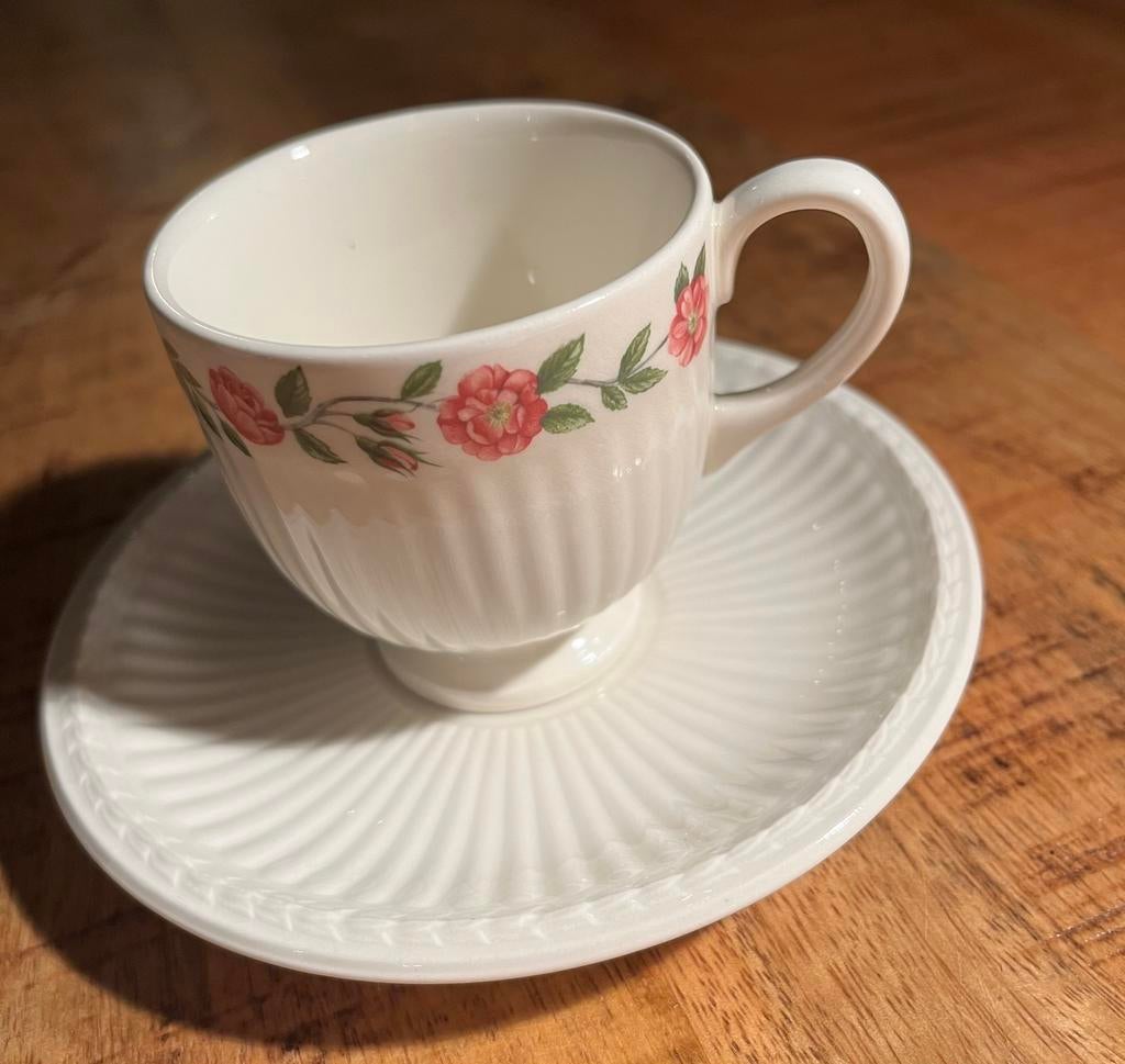 Wedgwood klein espresso kop en schotel, Ophalen of Verzenden