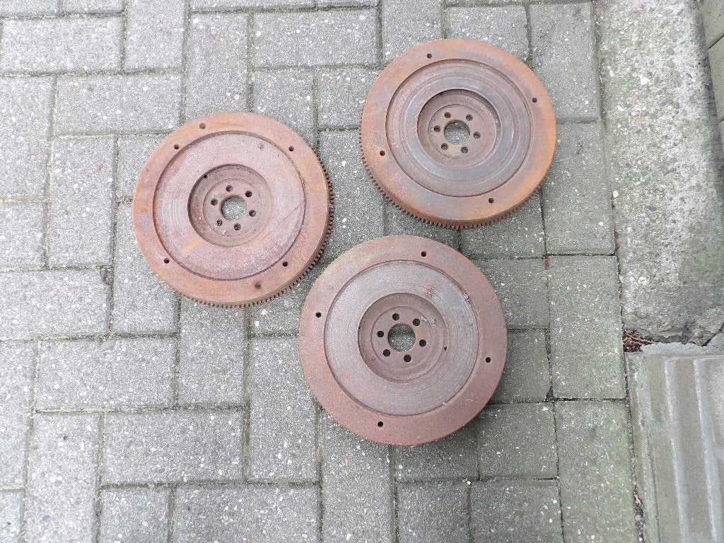 8 Drukgroepen en 3 vliegwielen voor Opel CIH motoren, Auto-onderdelen, Transmissie en Toebehoren, Ophalen, Gebruikt, Opel