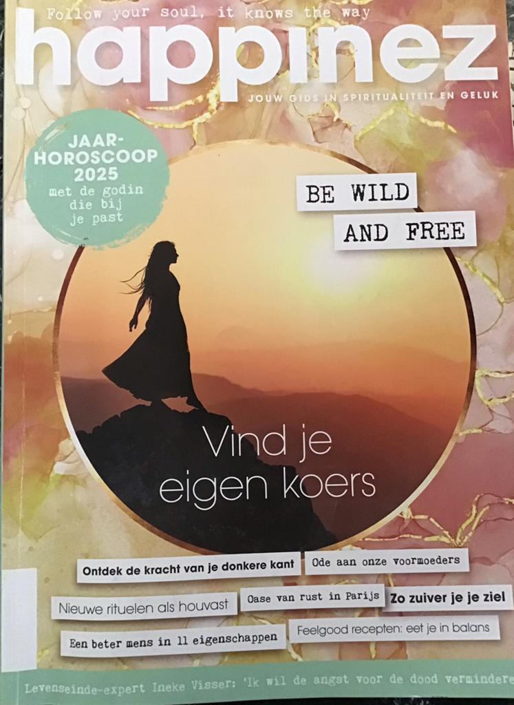 Happinez 1-2025, Ophalen of Verzenden, Gelezen, Lichaam en Geest
