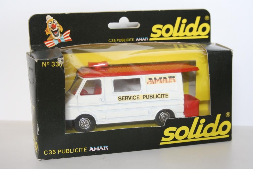 Citroën C35 publicite AMAR (1/50), Ophalen of Verzenden, Nieuw, Overige typen, Solido