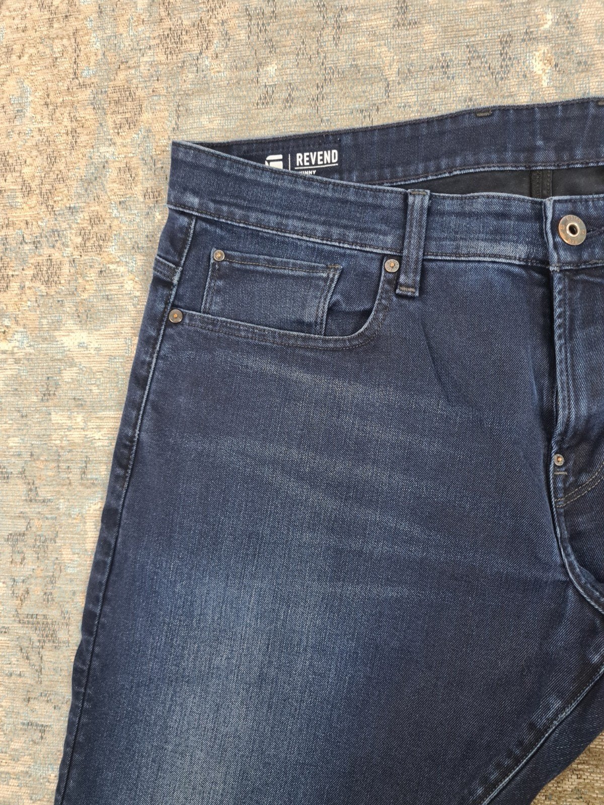 G-Star REVEND Skinny W38 L32 Skinny STRETCH Bronno3832 Blauw, https://www.g-star.com/nl_nl/customer-service, Ophalen of Verzenden