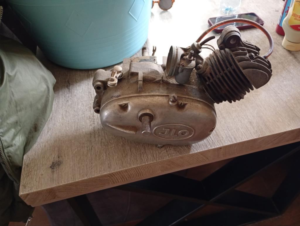 JLO WERKE G.M. PINNEBERG Motorblok - Type G 50 N, Ophalen of Verzenden, Gebruikt, Blok, JLO WERKE G.M. PINNEBERG