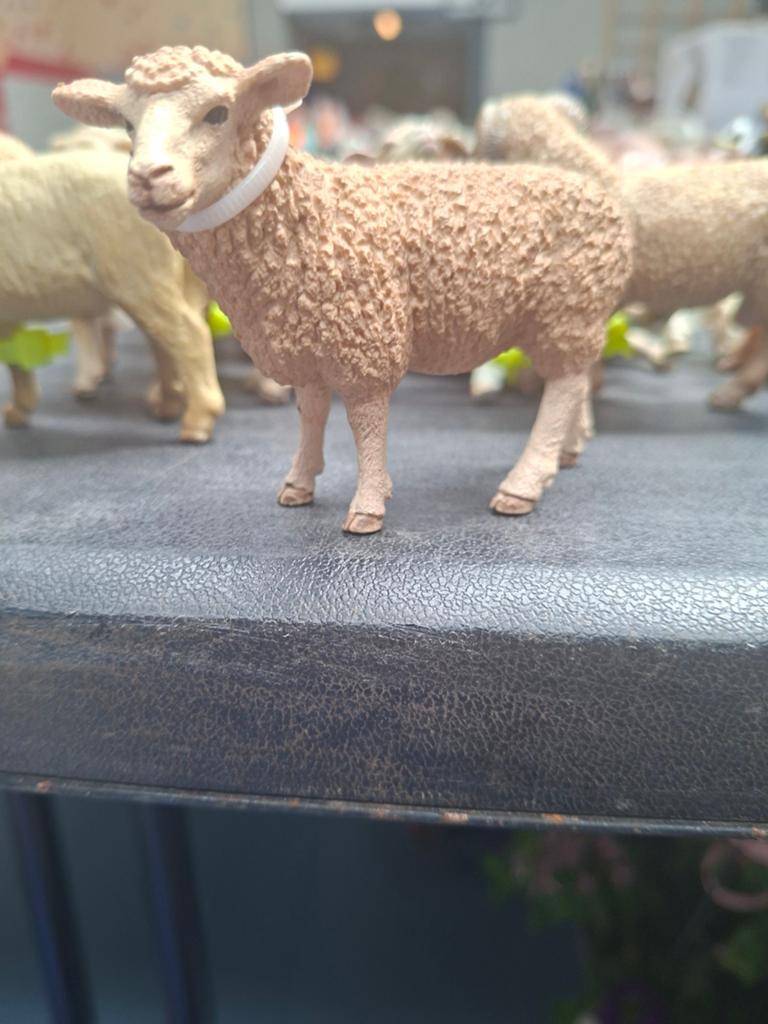 Schleich schaap, Ophalen of Verzenden, Zo goed als nieuw, Boerderijdier, Beeldje of Figuurtje