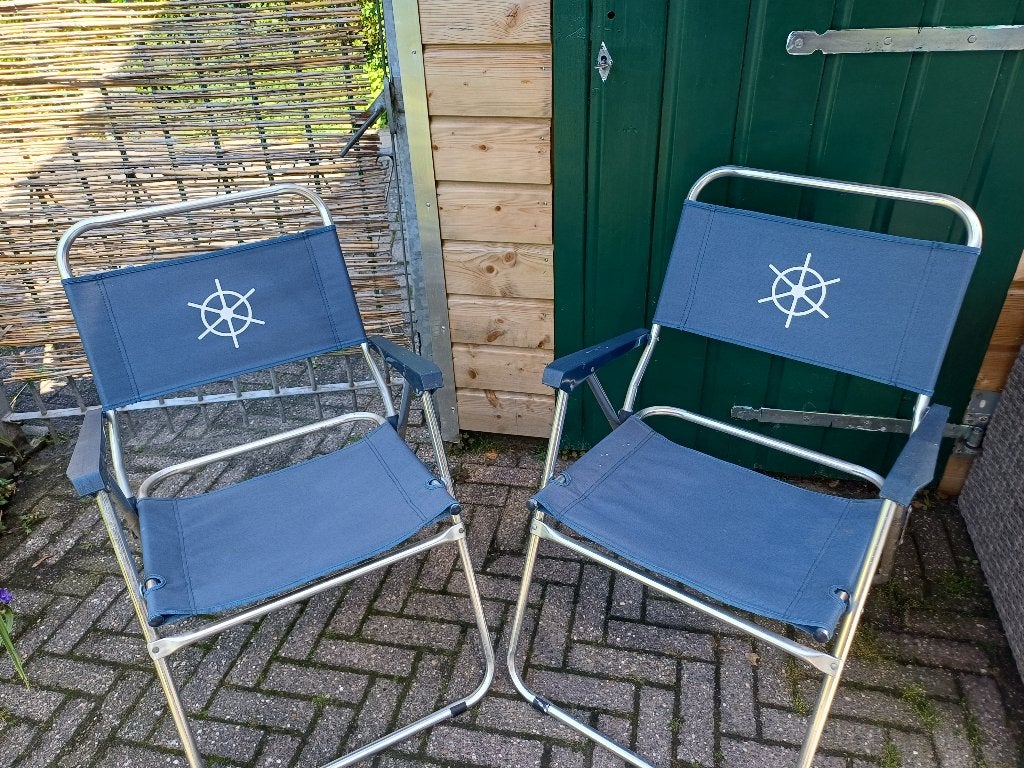 Tuinstoelen, Ophalen, Gebruikt, Kunststof, Inklapbaar