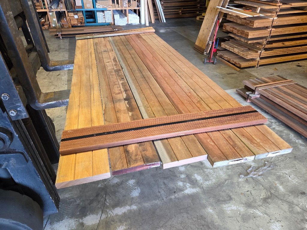 5 Hardhouten planken 2.8x19.0 cm - nr: HP434, Ophalen, Planken, Nieuw, Hardhout