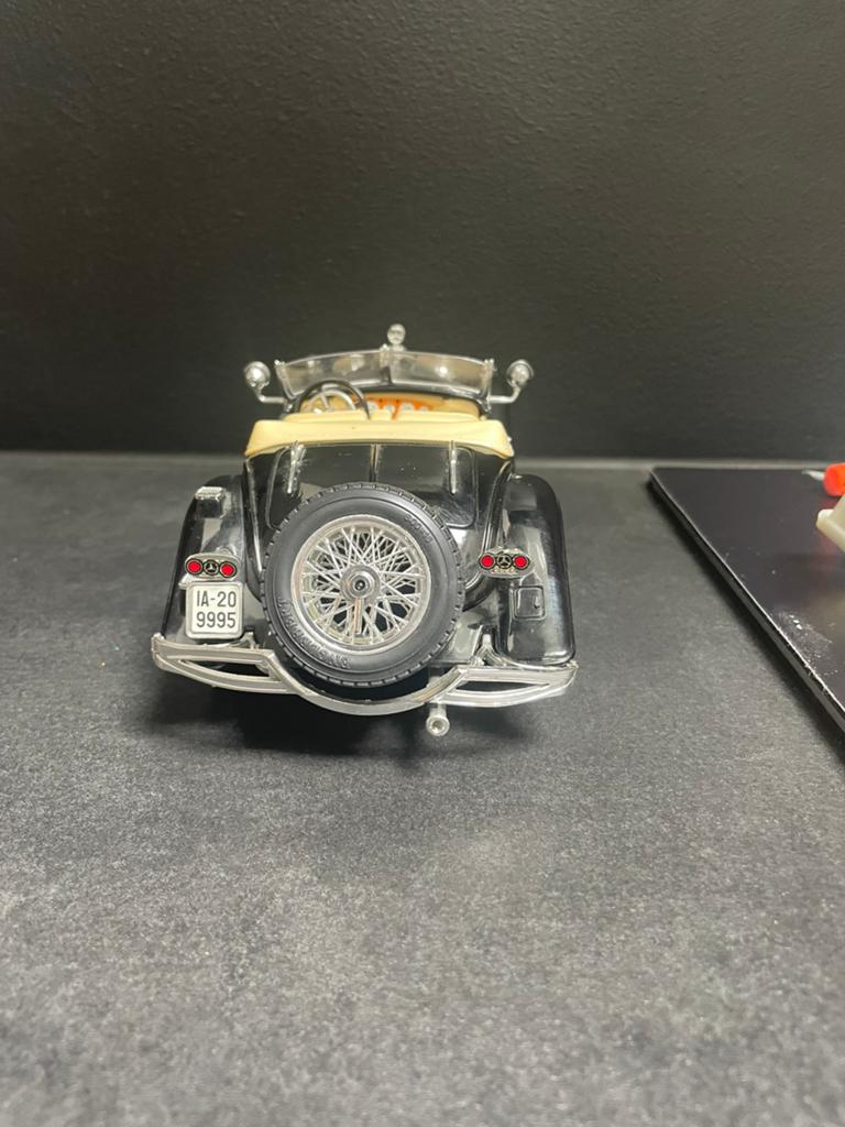 Merceders-benz 500k roadster, Ophalen of Verzenden, Zo goed als nieuw, Bburago