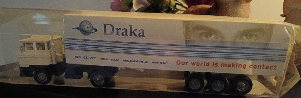 Modelauto vrachtwagen Draka kabel, Ophalen