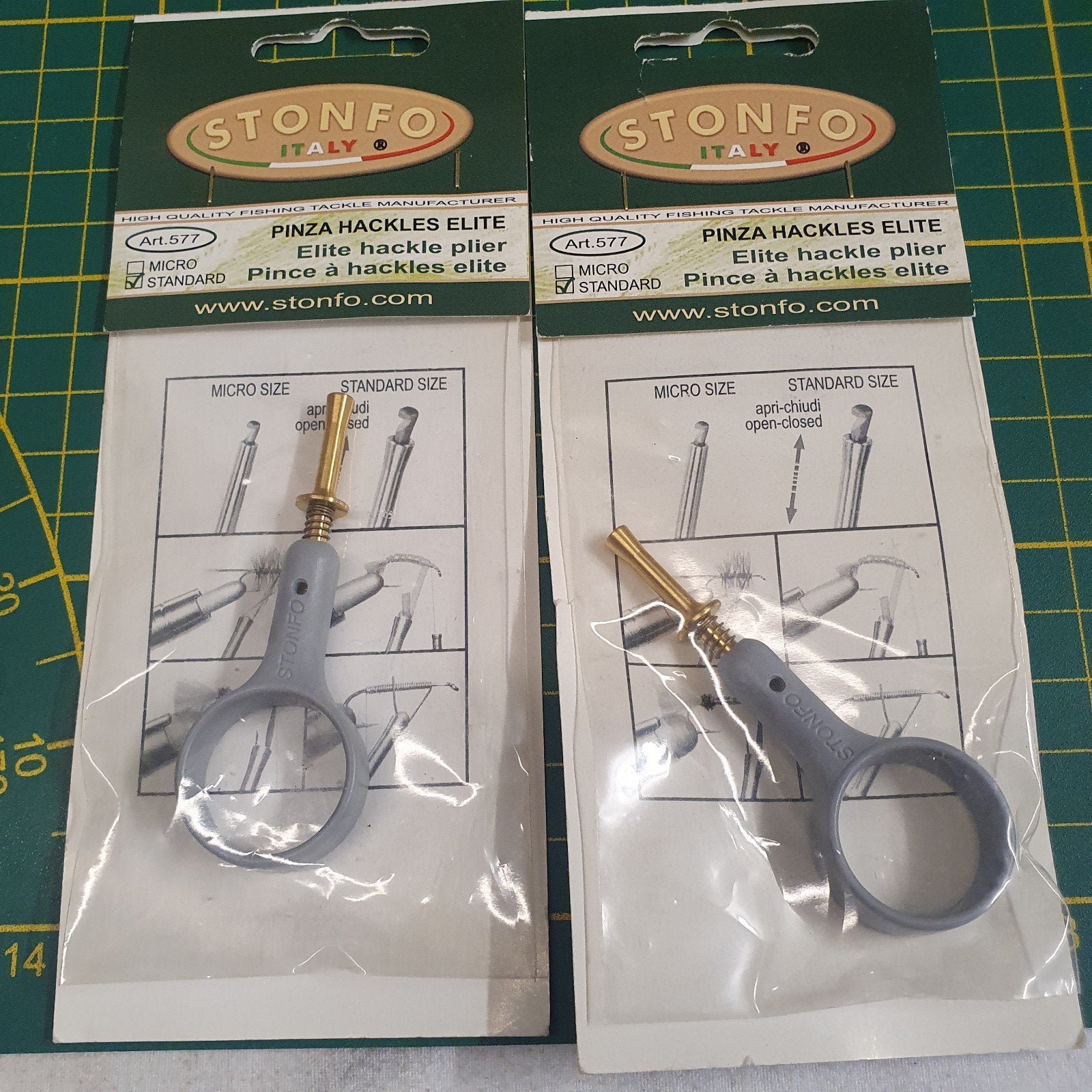Stonfo Elite Hackle Pliers -  Standard Size, Ophalen of Verzenden, Nieuw, Overige typen