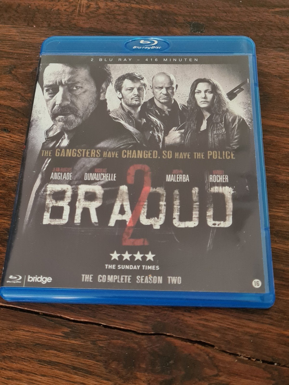 Braquo 2 - De Complete Tweede Serie (Blu-ray), Ophalen of Verzenden, Zo goed als nieuw, Thrillers en Misdaad